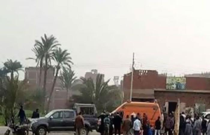 الوفد -الحوادث - مصرع وإصابة ه أفراد في حادث سير بمدينة طيبة شمال الأقصر موجز نيوز