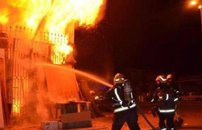 الوفد -الحوادث - نشوب حريق داخل مستشفى بني سويف الجامعي موجز نيوز
