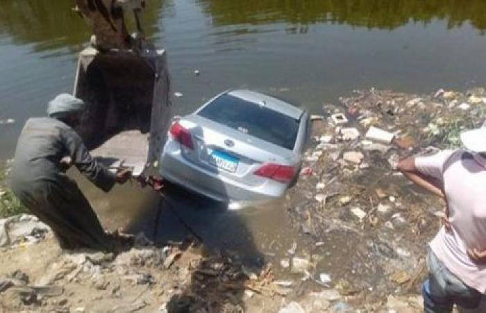 الوفد -الحوادث - مصرع موظف سقطت سيارته في ترعة الرشاح وإنقاذ طفله موجز نيوز
