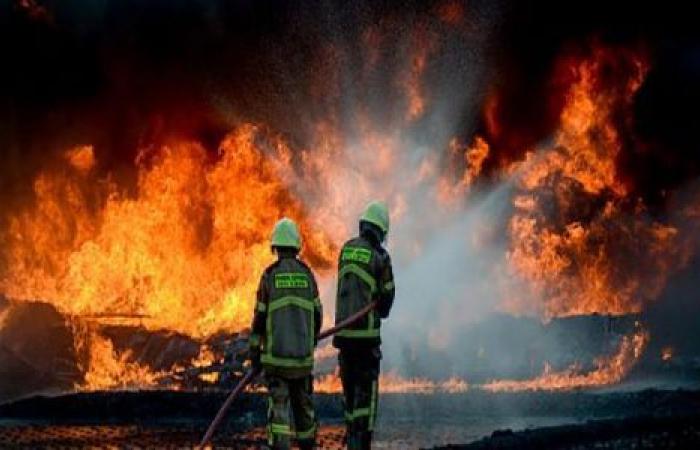 الوفد -الحوادث - إخماد حريق شب بداخل شقة سكنية في المقطم موجز نيوز