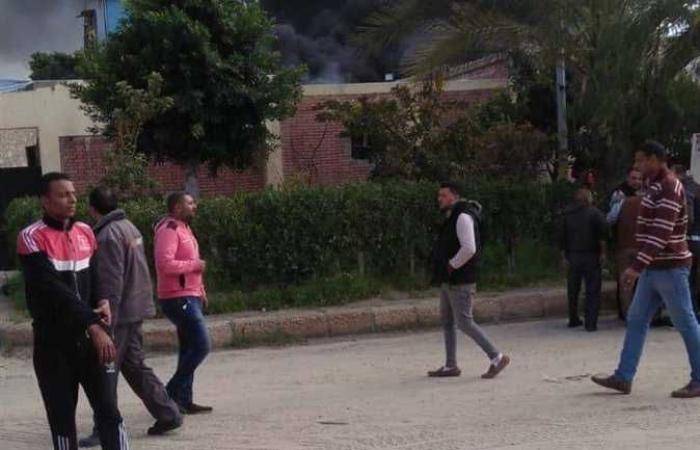 #المصري اليوم -#حوادث - حريق هائل بمخزن بلاستيك غرب الإسكندرية موجز نيوز