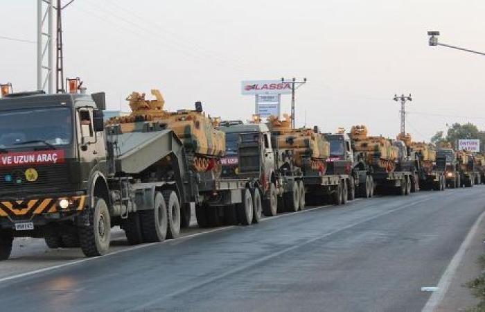 وصول تعزيزات عسكرية تركية كبيرة إلى سوريا