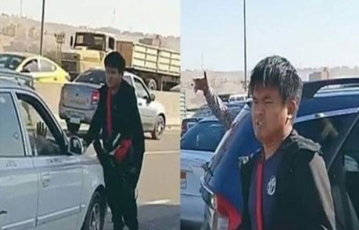 الوفد -الحوادث - قانوني يكشف عقوبة السائق المتنمر بالشاب الصيني في أعلى الدائري موجز نيوز
