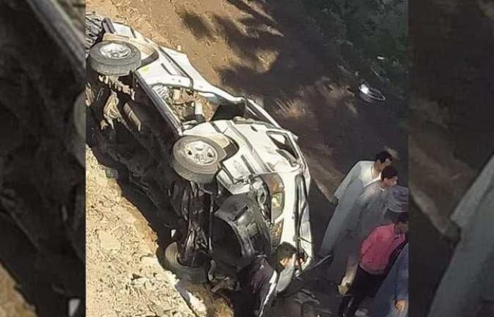 #المصري اليوم -#حوادث - بالأسماء.. مصرع 3 وإصابة 20 في تصادم سيارتين بالدائري الإقليمي بالمنوفية (صور) موجز نيوز