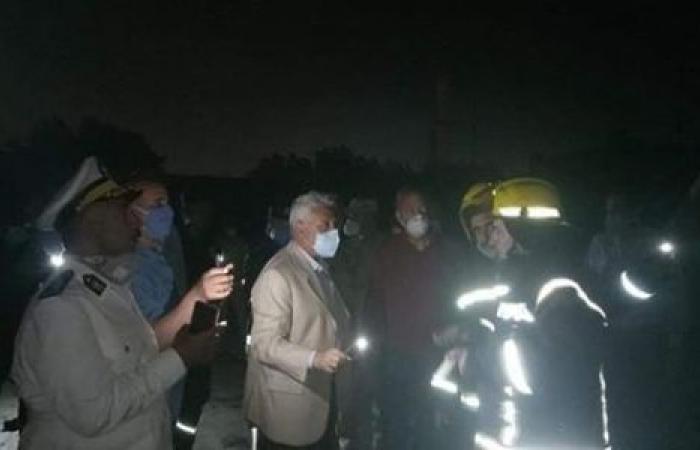 الوفد -الحوادث - انهيار جزئي لمصنع العبور و30 سيارة إطفاء بالقاهرة والقليوبية تخمد الحريق موجز نيوز