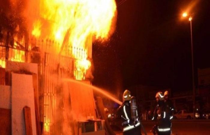 الوفد -الحوادث - في حريق مصنع طوب.. إصابة 12عاملًا بالفيوم موجز نيوز