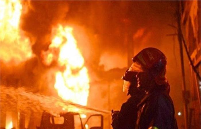الوفد -الحوادث - انتداب المعمل الجنائي لمعاينة حريق الحرفيين موجز نيوز