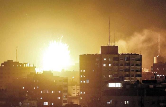 #المصري اليوم -#اخبار العالم - إسرائيل تشن غارات على أهداف في غزة موجز نيوز