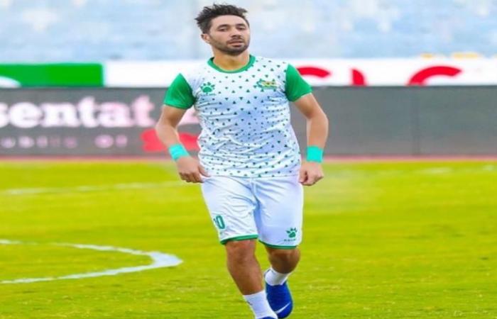 إصابة إسلام أبو سليمة لاعب المصري بقطع في الرباط الصليبي