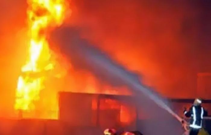 الوفد -الحوادث - السيطرة على حريق بمحلج أقطان في السنطة بالغربية موجز نيوز