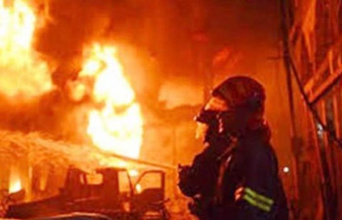 الوفد -الحوادث - مصرع ربة منزل إثر حريق اندلع داخل محل تجارى بقنا موجز نيوز