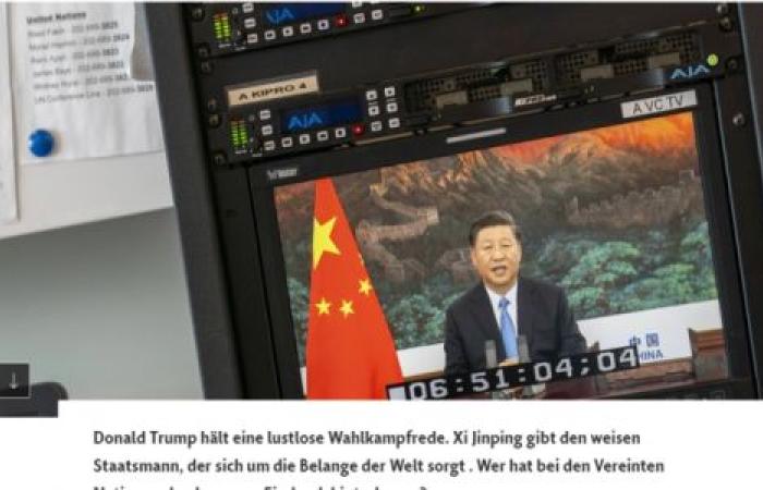 صحيفة ألمانية: الرئيس الصيني ترك انطباعًا أفضل من ترامب في الأمم المتحدة