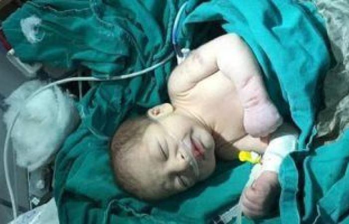 #اليوم السابع - #حوادث - العثور على طفل حديث الولادة داخل حقيبة بمنطقة التبين