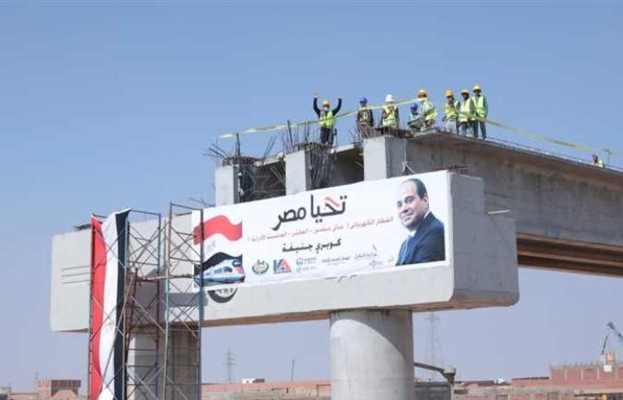 المصري اليوم - اخبار مصر- التفاصيل الكاملة لجولة وزير النقل في «المونوريل» والقطار الكهربائي والسريع (صور) موجز نيوز
