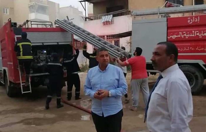 #المصري اليوم -#حوادث - الحماية المدنية تسيطر على حريق شقة سكنية بمدينة شل في السويس موجز نيوز