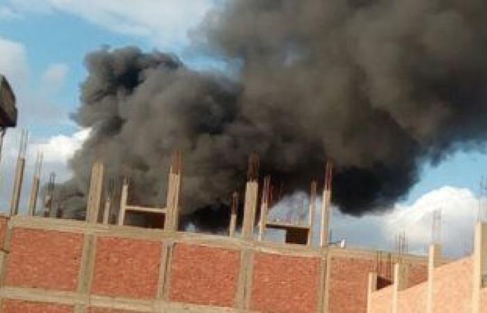 #اليوم السابع - #حوادث - السيطرة على حريق نشب بمخزن أجهزة كهربائية بمنيا القمح
