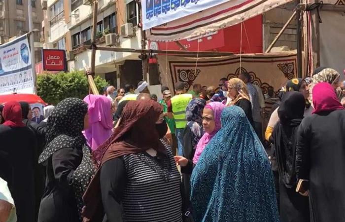 المصري اليوم - اخبار مصر- إقبال نسائي كبير على اللجان الانتخابية بدائرة الدقي والعجوزة (صور) موجز نيوز