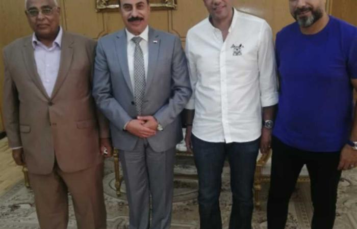 المصري اليوم - اخبار مصر- المحافظ يستقبل رئيس نادي أسوان و«الشيشيني» (تفاصيل) موجز نيوز