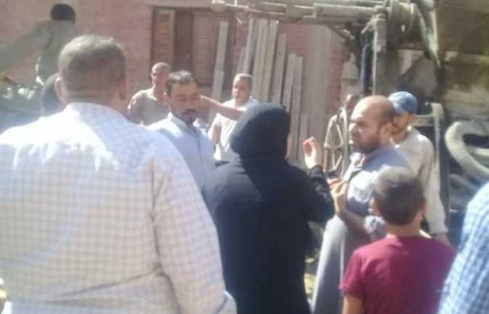 المصري اليوم - اخبار مصر- وقف بناء 3 عقارات بدون ترخيص بشبين القناطر ومصادرة المعدات (صور) موجز نيوز