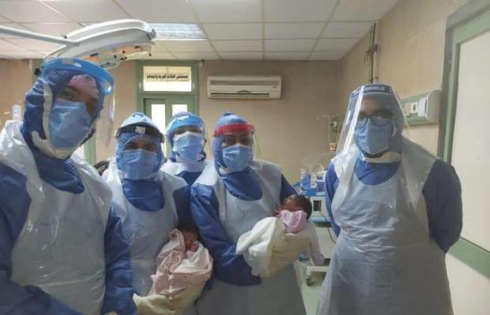 اخبار السياسه مصابة بكورونا تضع "توأم" في مستشفى الطوارئ بجامعة المنصورة