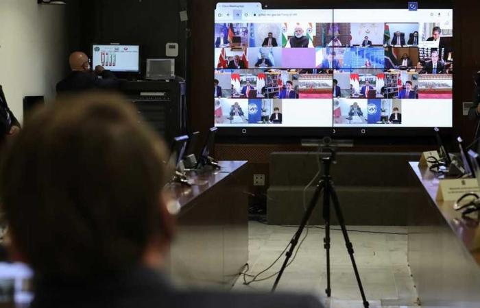 #المصري اليوم -#اخبار العالم - رويترز: مجموعة العشرين تعقد اجتماعا في 13 نوفمبر لوضع اللمسات الأخيرة على إطار عمل لمعالجة الديون موجز نيوز
