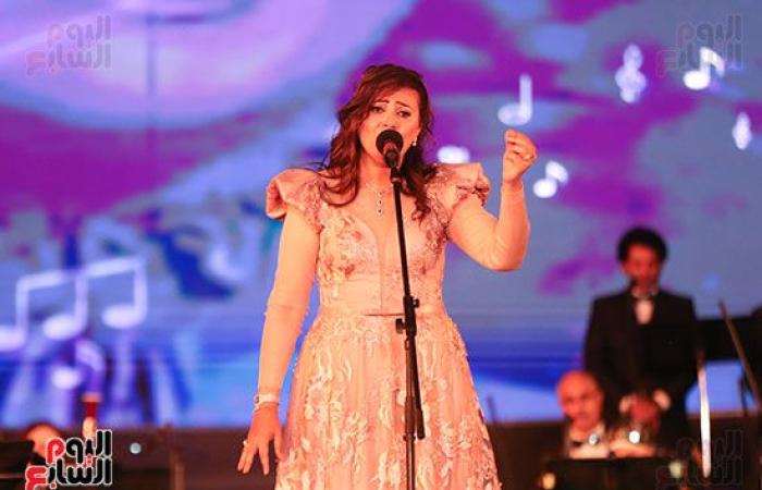 #اليوم السابع - #فن - نادية مصطفى تطرب جمهور مهرجان الموسيقى العربية بأجمل أغانيها "صور"