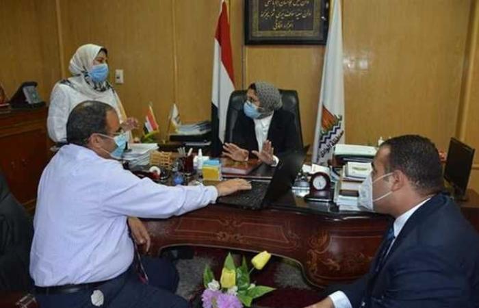 المصري اليوم - اخبار مصر- نائب محافظ الوادي الجديد تبحث إنشاء بوابة جغرافية للمحافظة موجز نيوز