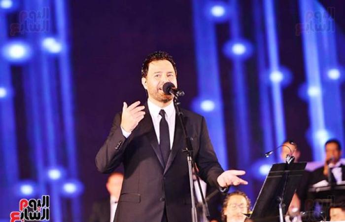 #اليوم السابع - #فن - عاصي الحلاني يبدأ حفل مهرجان الموسيقى العربية بأغنية "أرض الخير"