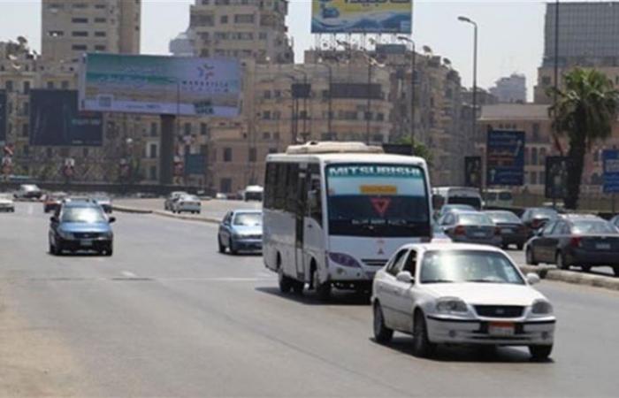 الوفد -الحوادث - سيولة مرورية بشوارع وميادين القاهرة والجيزة صباح اليوم موجز نيوز