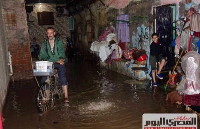 المصري اليوم - اخبار مصر- غرق منازل في طلخا بمياه الأمطار.. والأهالي: «الحقونا بنغرق» موجز نيوز