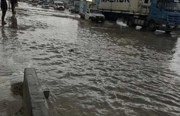 المصري اليوم - اخبار مصر- أمطار «المكنسة» تغرق شوارع غرب الإسكندرية (صور) موجز نيوز
