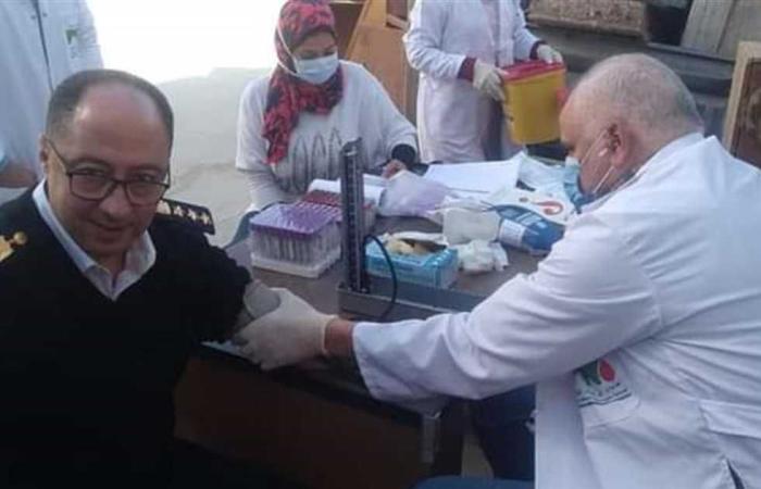 المصري اليوم - اخبار مصر- «صحة السويس» تنظم حملة للتبرع بالدم بالسجل المدني موجز نيوز