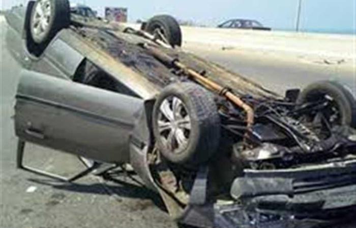#المصري اليوم -#حوادث - مصرع فتاة وإصابة 4 في تصادم سيارة بكتلة خرسانية ببني سويف موجز نيوز
