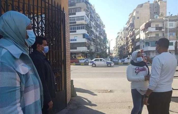 المصري اليوم - اخبار مصر- متابعة لتنفيذ الإجراءات الاحترازية في امتحانات منتصف العام بالتربية النوعية ببورسعيد  موجز نيوز