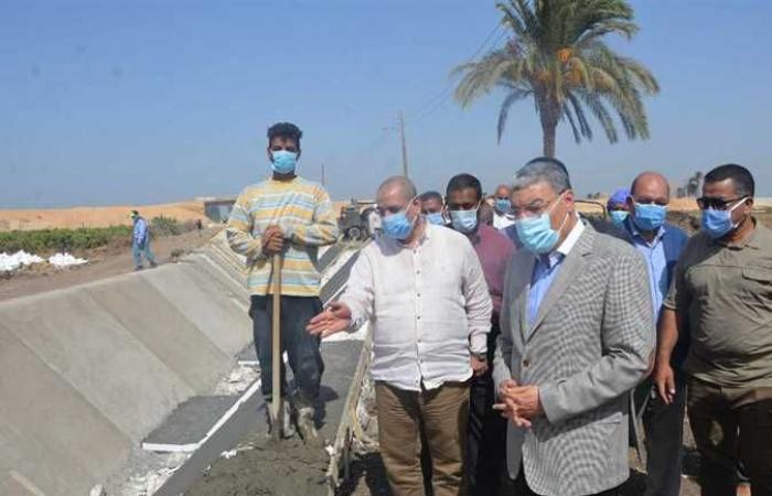 المصري اليوم - اخبار مصر- رئيس مدينة أبوقرقاص يتابع تبطين 4 ترع لترشيد الموارد المائية (صور) موجز نيوز