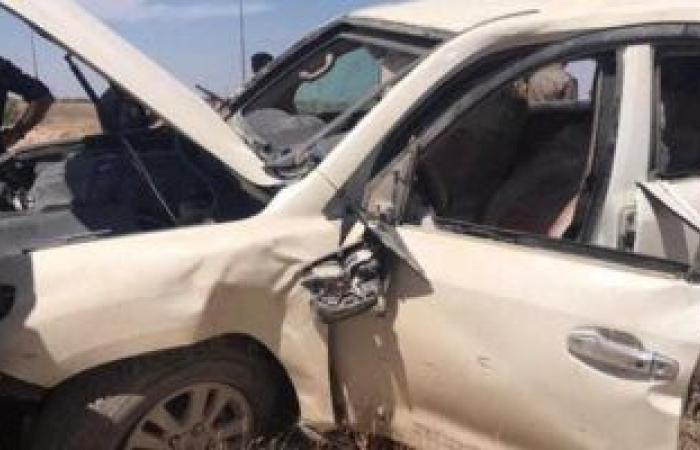 #اليوم السابع - #حوادث - إصابة 3 أشخاص فى حادث تصادم سيارتين بطريق "ههيا- الزقازيق"