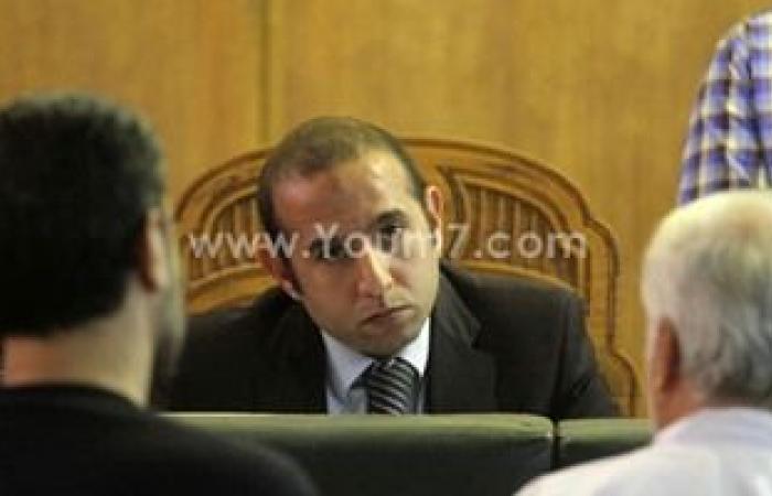 #اليوم السابع - #حوادث - رئيس محكمة بالسويس يأمر بتغريم مواطن 50 جنيها لعدم ارتدائه الكمامة بالقاعة