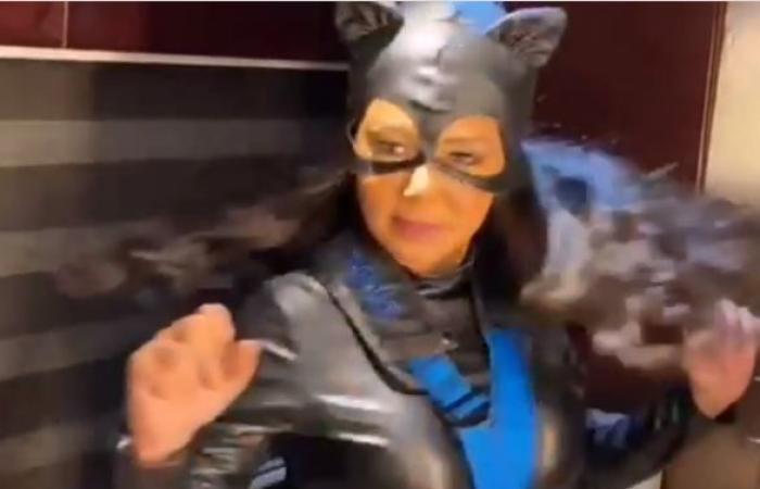 #اليوم السابع - #فن - رانيا يوسف Cat women فى كواليس "اللعبة 2" بدون دوبلير.. فيديو وصور
