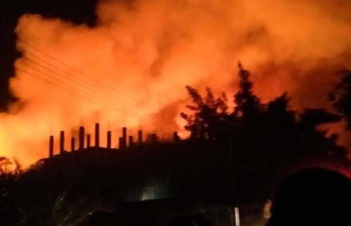 #المصري اليوم -#حوادث - السيطرة على حريق شب بمزارع النخيل في الوادي الجديد موجز نيوز