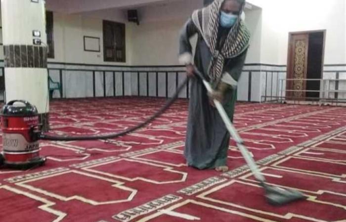 المصري اليوم - اخبار مصر- «الأوقاف» تواصل حملتها لنظافة وتعقيم المساجد استعدادا لصلاة الجمعة (صور) موجز نيوز