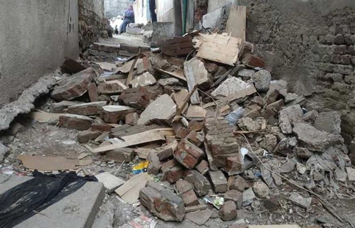#المصري اليوم -#حوادث - انهيار جزئي بمنزل من طابقين دون وقوع إصابات في سوهاج موجز نيوز