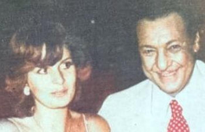 #اليوم السابع - #فن - يسرا فى صورة نادرة مع الدنجوان رشدى أباظة منذ أكثر من 40 عامًا