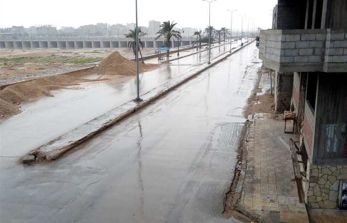 المصري اليوم - اخبار مصر- أمطار غزيرة في شمال سيناء موجز نيوز