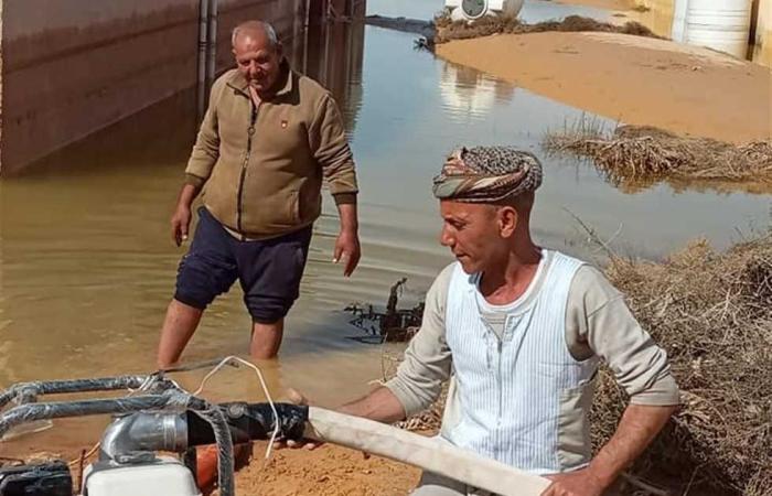 المصري اليوم - اخبار مصر- استمرار عمليات إزالة آثار السيول والأمطار في وسط سيناء موجز نيوز