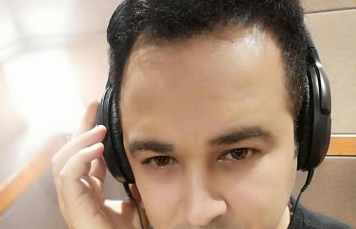 #اليوم السابع - #فن - هيثم نبيل فى صور جديدة من كواليس أحدث ألبوماته الغنائية مع عادل حقى