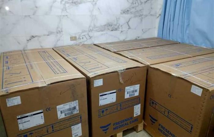المصري اليوم - اخبار مصر- وصول 49 ماكينة غسيل كلوي لمديرية الصحة بالغربية موجز نيوز