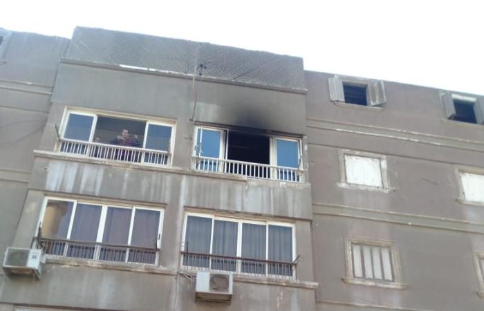 #اليوم السابع - #حوادث - التسرب من أسطوانات الغاز وراء نشوب حريق شقة سكنية في منطقة العياط.. صور
