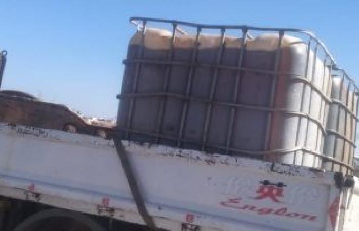 #اليوم السابع - #حوادث - ضبط سيارة نقل جمعت مواد بترولية بدون تصريح بالإسكندرية