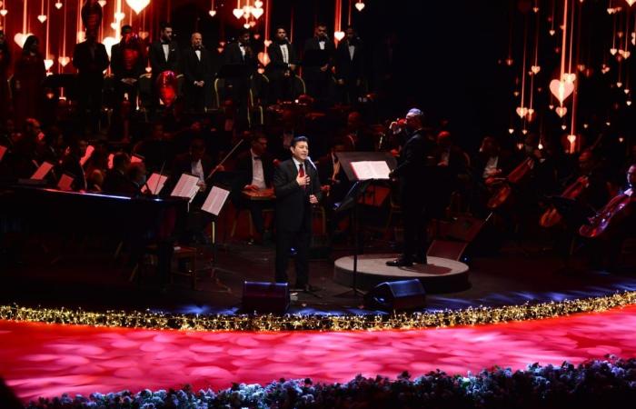 #اليوم السابع - #فن - هانى شاكر يطرب جمهور الأوبرا بأجمل أغنياته في عيد الحب.. صور