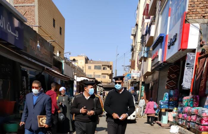 #اليوم السابع - #حوادث - شرطة مرافق الأقصر تحرر 107 محضرا في حملات بـ 5 شوارع